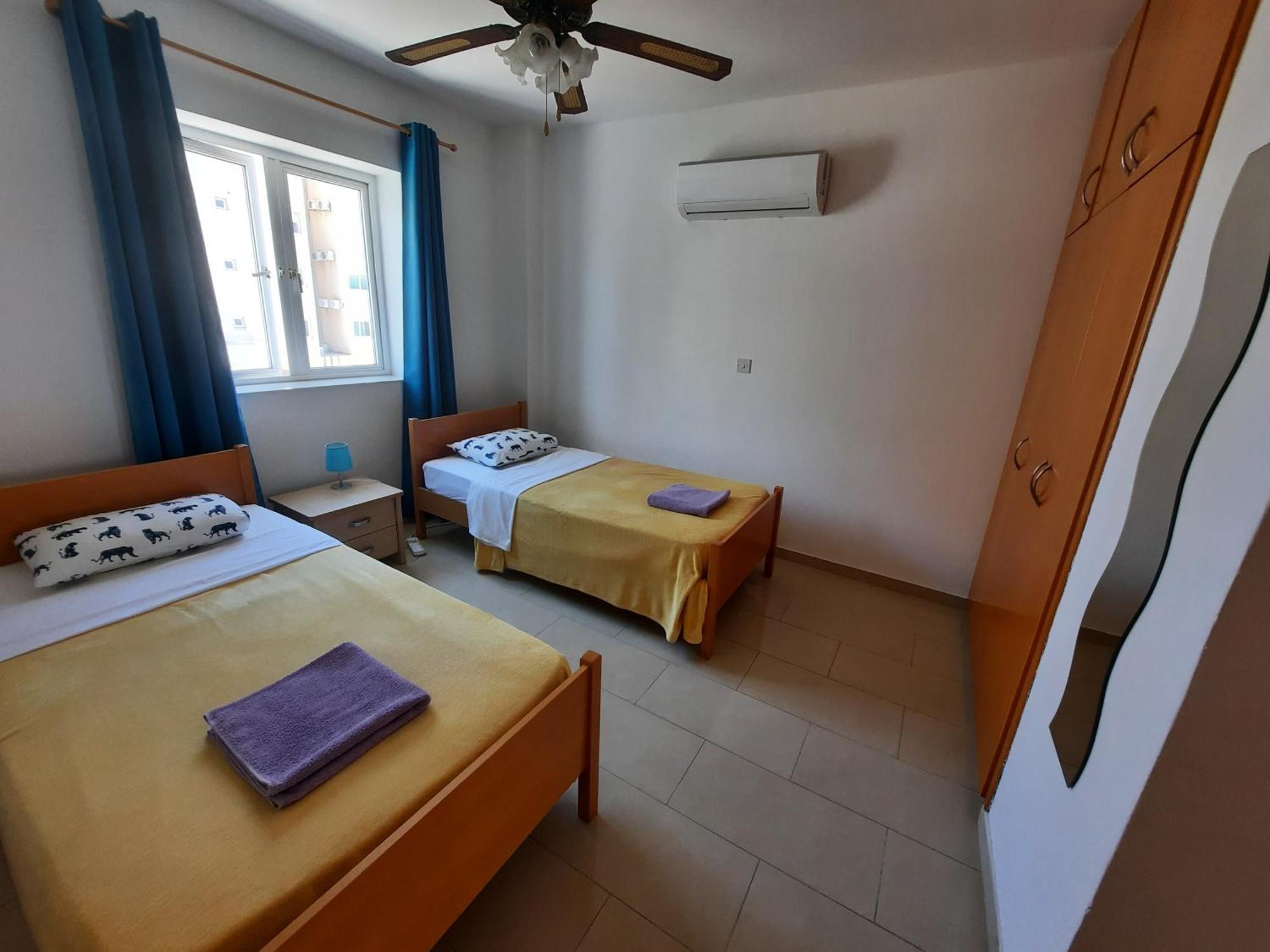 Large Apt 2 Bedrooms Sea View & 2 Balconies Larnaka Exterior foto